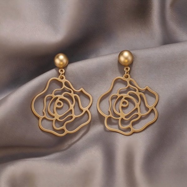 zinc Needle Earrings