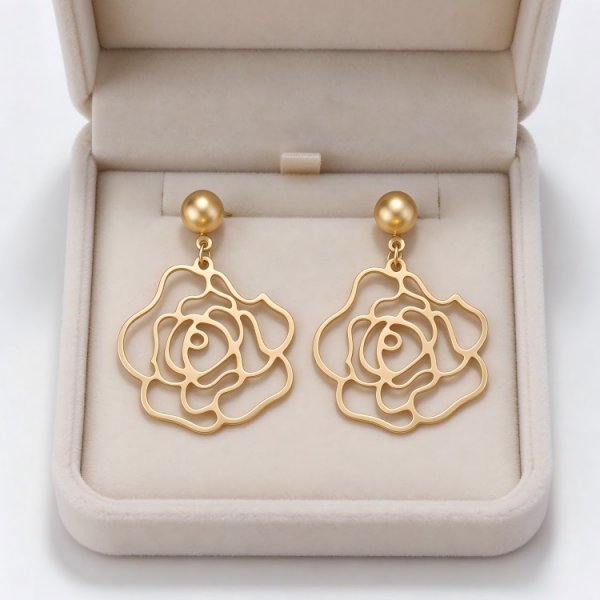 zinc Needle Earrings